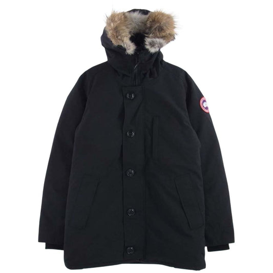 CANADA GOOSE カナダグース 22AW 3438JM 国内正規品 ジャパンタグ JASPER PARKA ジャスパー ダウン ジャケット ブラック系 M【新古品】【未使用】【中古】