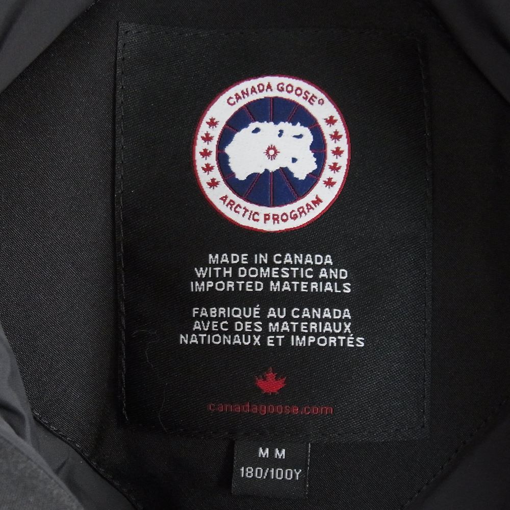 CANADA GOOSE カナダグース 22AW 3438JM 国内正規品 ジャパンタグ JASPER PARKA ジャスパー ダウン ジャケット ブラック系 M【新古品】【未使用】【中古】