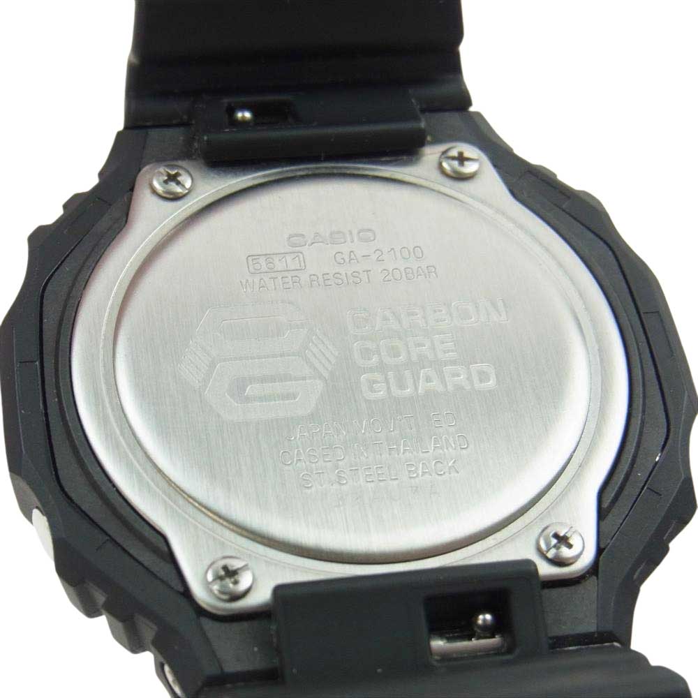 G-SHOCK ジーショック GA-2100-1A1JF カーボンコアガード デジアナ