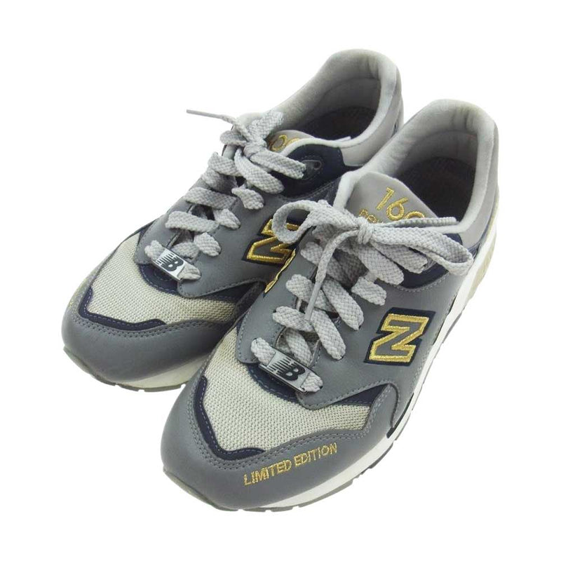 NEW BALANCE ニューバランス M1600LE 日本限定 ローカット スニーカー グレー系 27.5cm【中古】