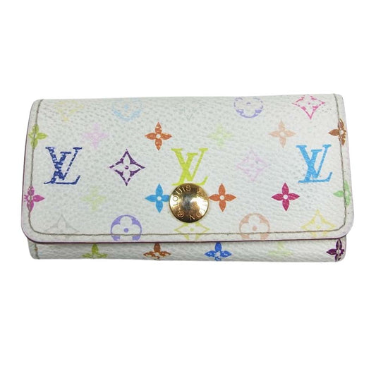 LOUIS VUITTON ルイ・ヴィトン M60043  モノグラム マルチカラー ミュルティクレ4 4連 キーケース マルチカラー系【中古】