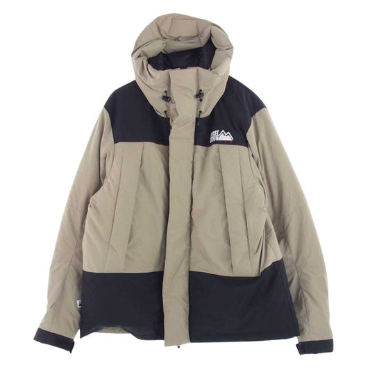 ファーストダウン F342520 WRAP DOWN PARKA DICROS MAURI 撥水 ダウン ジャケット ベージュ系 ブラック系 XL【中古】