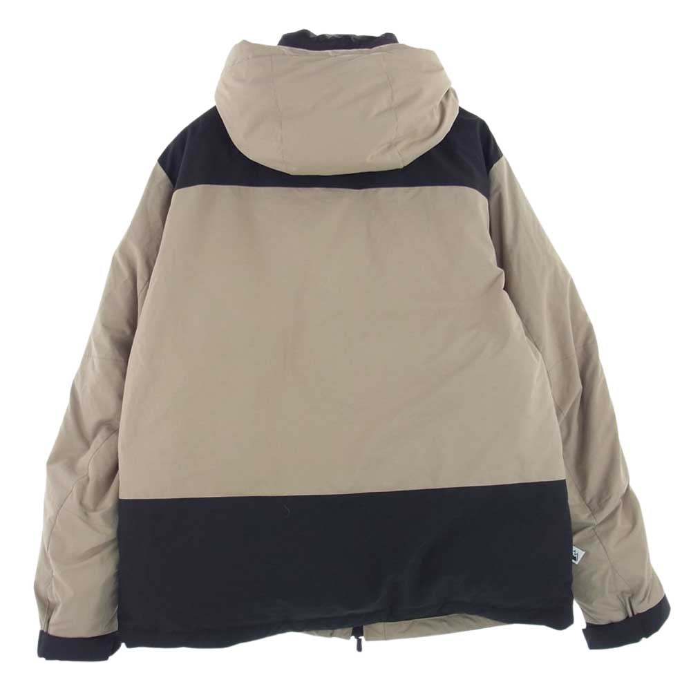 ファーストダウン F342520 WRAP DOWN PARKA DICROS MAURI 撥水 ダウン ジャケット ベージュ系 ブラック系 XL【中古】