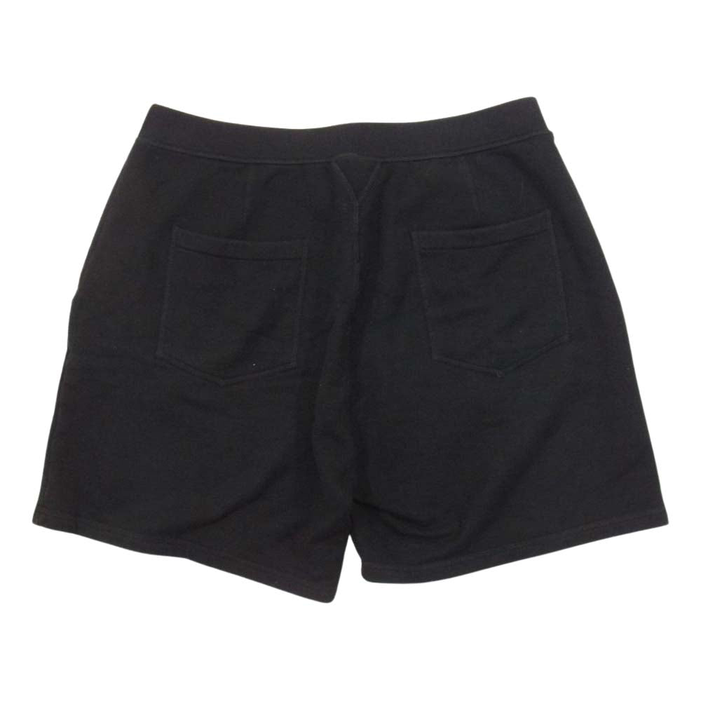 DSQUARED2 ディースクエアード S79MU0005 S25042 ICON ロゴ スウェット ショート パンツ ブラック系 XXL【中古】