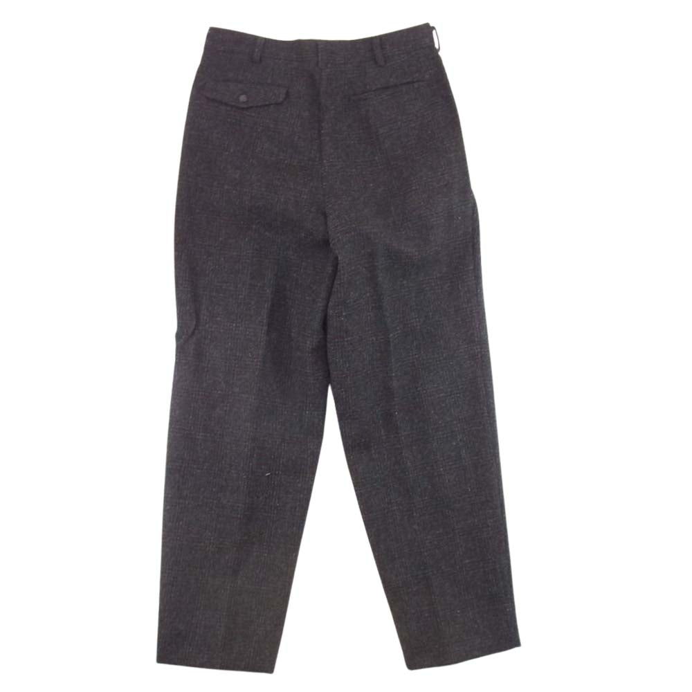 COMME des GARCONS HOMME コムデギャルソンオム AD1995 HP-08027L 90s ヴィンテージ ウール 2タック ワイド テーパード パンツ グレー系 L【中古】