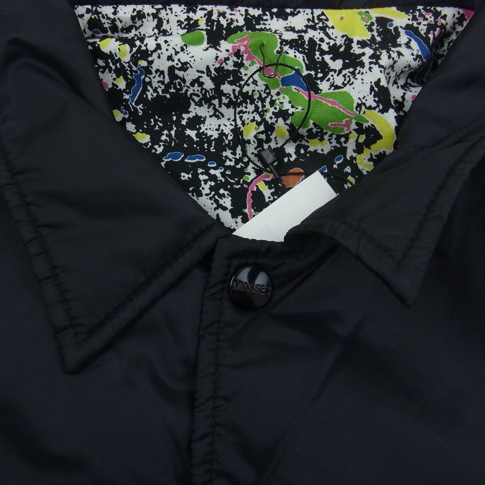 MASSES マシス 19SS COACH JKT リバーシブル ナイロン コーチ ジャケット ブラック系 S【中古】