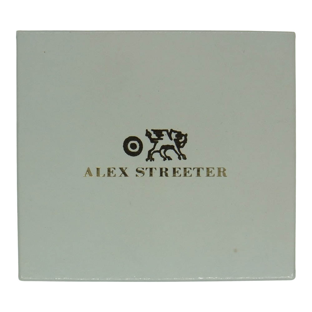 ALEX STREETER アレックスストリーター NEW Angel Heart Ring ニュー エンジェルハート リング シルバー系 レッド系 9号【中古】