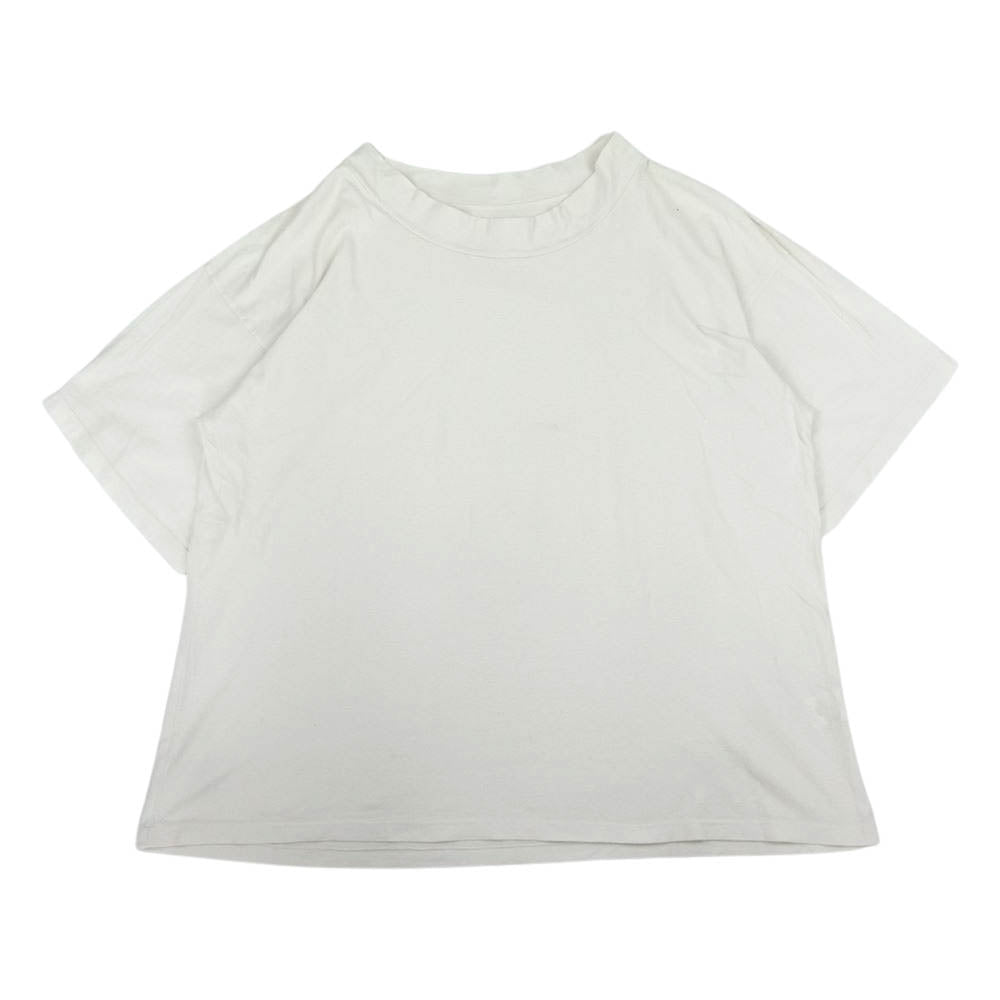 PORTER CLASSIC ポータークラシック HIGH NECK T-SHIRT オーバーサイズ ハイネック Tシャツ ホワイト ホワイト系 3【中古】