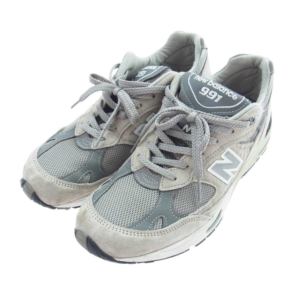 NEW BALANCE ニューバランス 英国製 M991GL チャコール系 グレー系 27cm【中古】