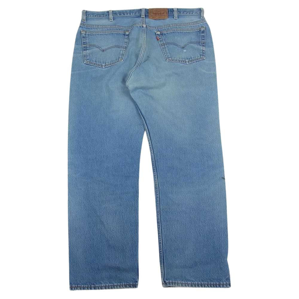 Levi's リーバイス 501-0000 90s ヴィンテージ USA製  ストレート デニム ビッグサイズ  インディゴブルー系 42【中古】