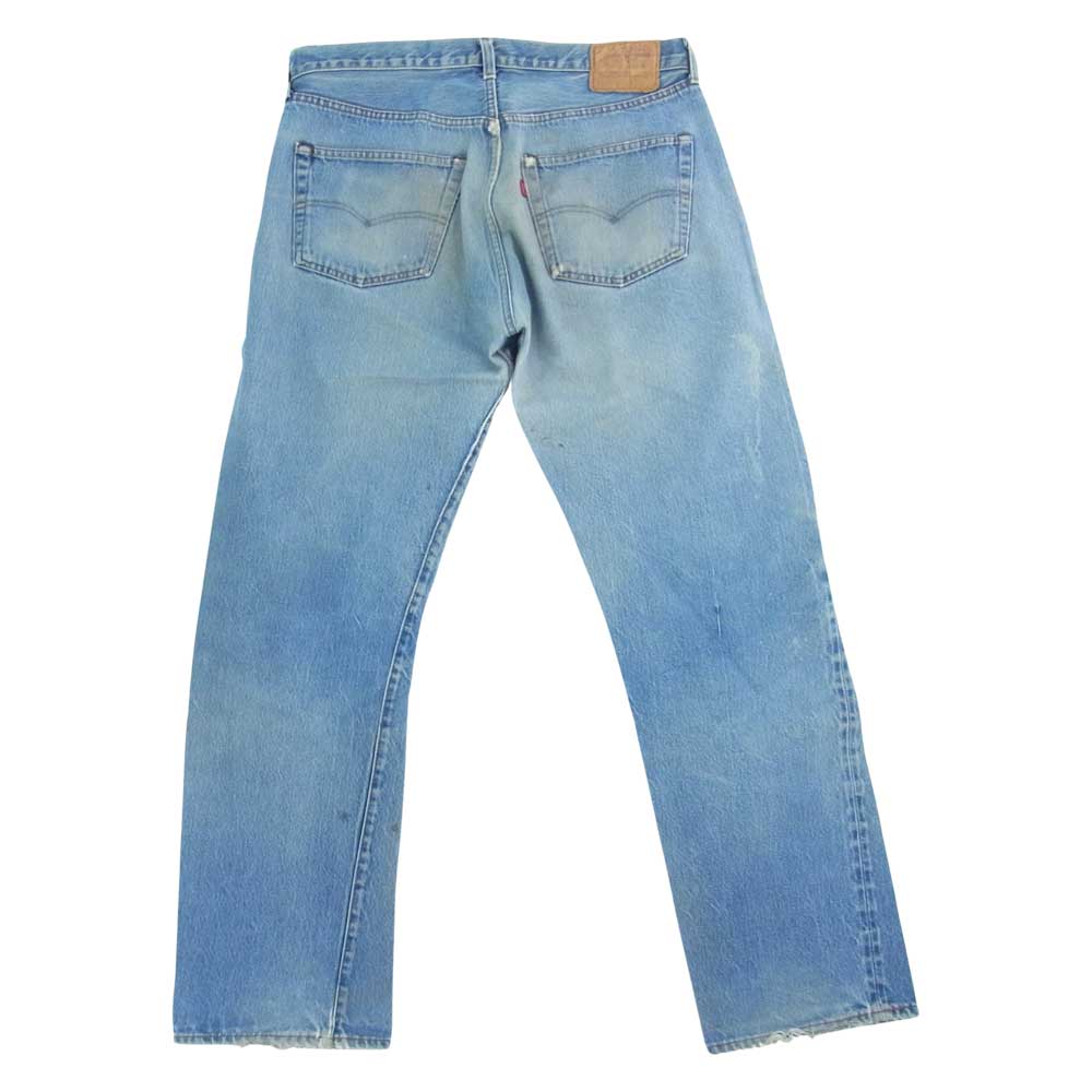Levi's リーバイス 80s ヴィンテージ  501 レッドライン 赤耳 ボタン裏刻印 524 デニム パンツ  インディゴブルー系【中古】