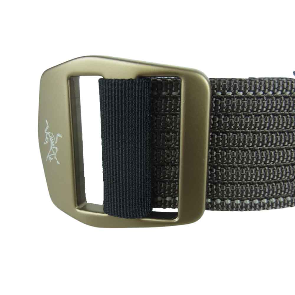 ARC'TERYX アークテリクス コンベヤー ベルト 38mm Forge フィリピン製 グレイッシュブラウン系 S【美品】【中古】