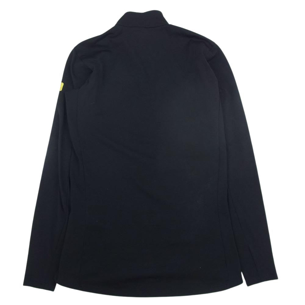 ARC'TERYX アークテリクス 国内正規 サンウェストタグ ストレッチ ハーフジップ プルオーバー ジャケット ブラック系 ブラック系【中古】