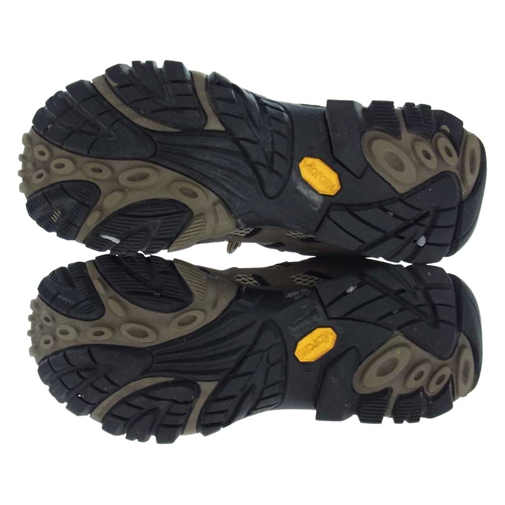 MERRELL メレル J87311  MOAB MID GORE-TEX モアブ ミッド ゴアテックス トレッキング シューズ ブーツ ライトブラウン系 25.5cm【中古】