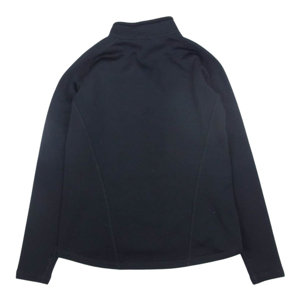 ARC'TERYX アークテリクス 国内正規 サンウェストタグ RHO AR TOP ストレッチ フリース ハーフジップ ジャケット ブラック系 S【中古】