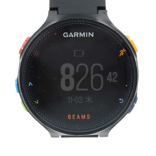 GARMIN ガーミン ForeAthlete 235J BEAMS Special Edition ビームス ランニングウォッチ ブラック系【中古】