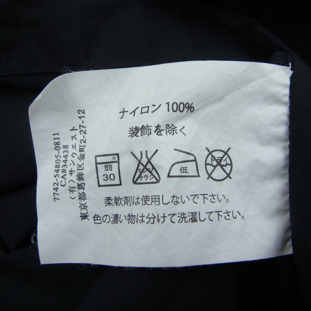 ARC'TERYX アークテリクス 国内正規 サンウェストタグ Squamish Hoody スコーミッシュ フーディ ライトシェル パーカ ジャケット ブラック系 XS【中古】