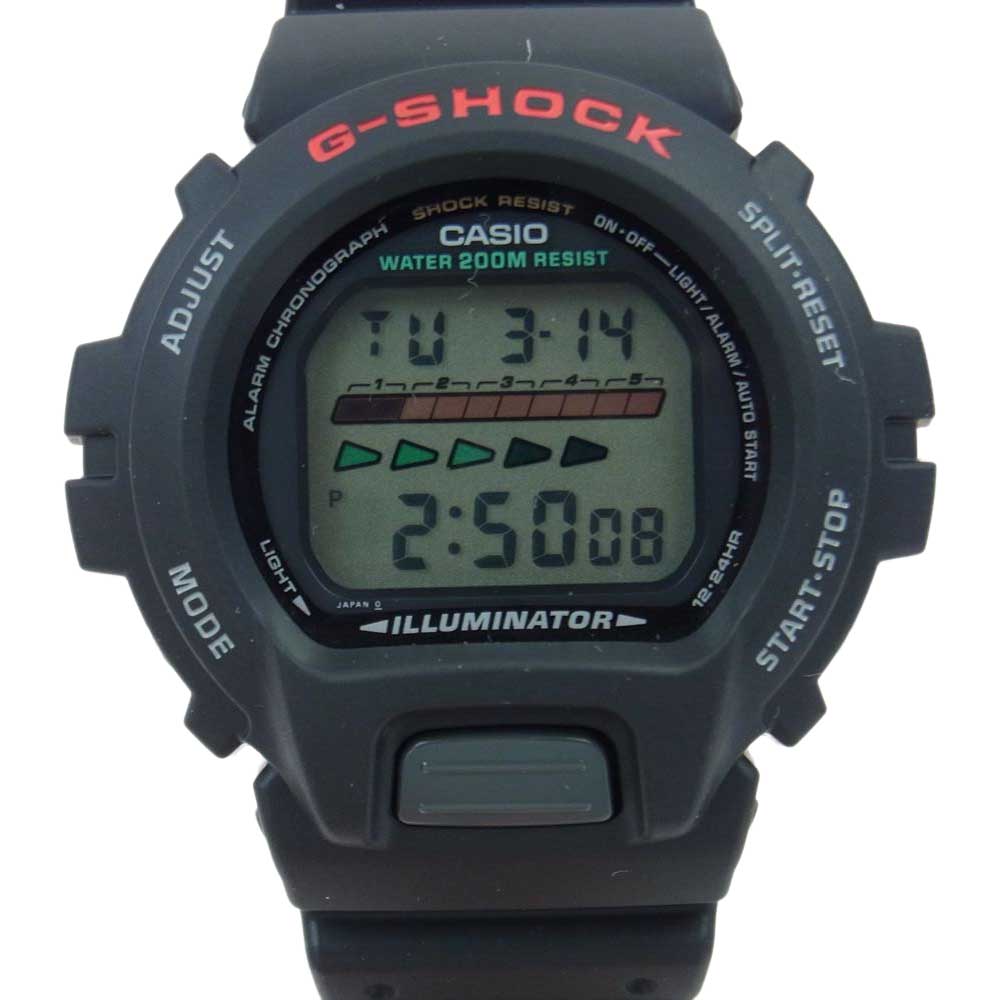 CASIO G-SHOCK カシオ ジーショック DW-6600-1V リストウォッチ 腕時計 ブラック系【中古】