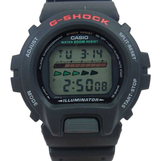 CASIO G-SHOCK カシオ ジーショック DW-6600-1V リストウォッチ 腕時計 ブラック系【中古】