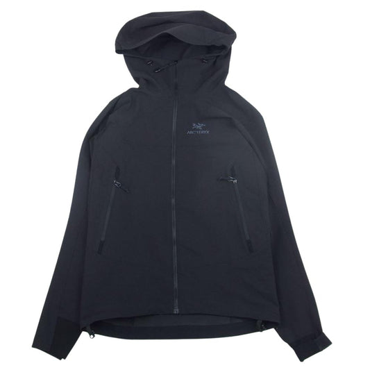 ARC'TERYX アークテリクス 国内正規品  GAMMA LT HOODY ガンマ フーディー ソフトシェル ジャケット ブラック系 XS【中古】