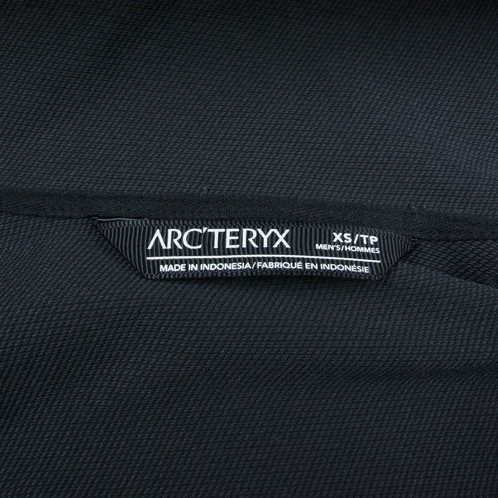 ARC'TERYX アークテリクス 国内正規品  GAMMA LT HOODY ガンマ フーディー ソフトシェル ジャケット ブラック系 XS【中古】