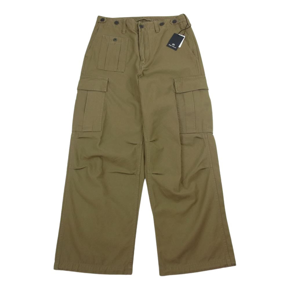 Nigel Cabourn ナイジェルケーボン 8044-00-50012 ARMY CARGO PANT アーミー カーゴ パンツ カーキ系 30【新古品】【未使用】【中古】
