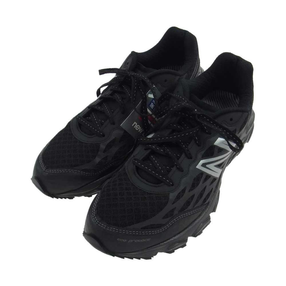 NEW BALANCE ニューバランス M950B2N USA製 MILITARY TRAINER MADE IN USA ランニングシューズ ブラック系 28.5㎝【極上美品】【中古】