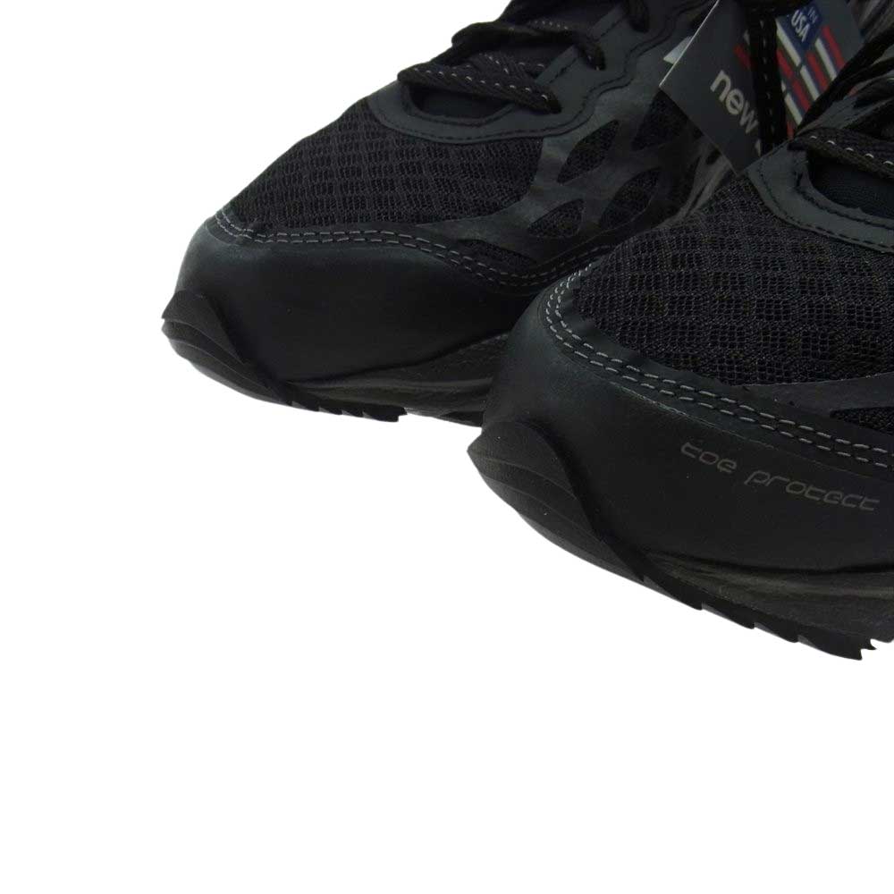NEW BALANCE ニューバランス M950B2N USA製 MILITARY TRAINER MADE IN USA ランニングシューズ ブラック系 28.5㎝【極上美品】【中古】