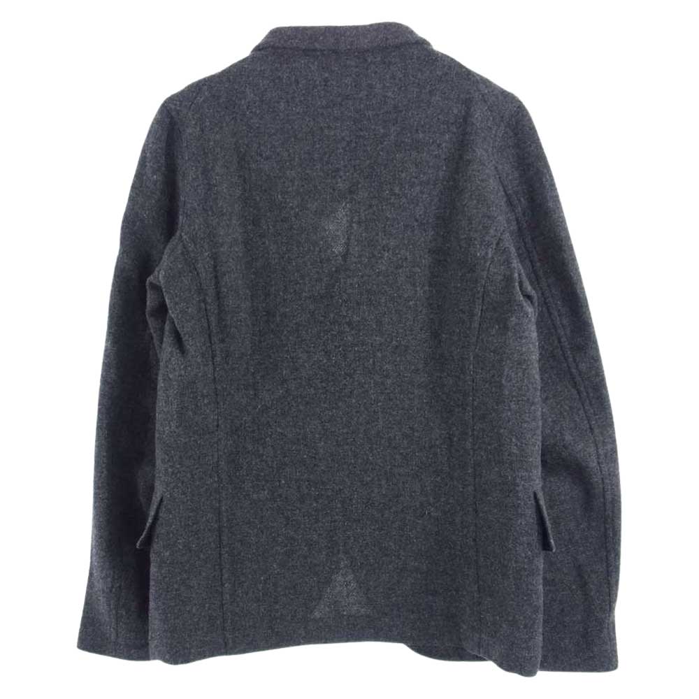 COMME des GARCONS コムデギャルソン SHIRT FH-J009-W21 WOOL BLAZER ウール ブレザー テーラードジャケット ダークグレー系 XS【新古品】【未使用】【中古】