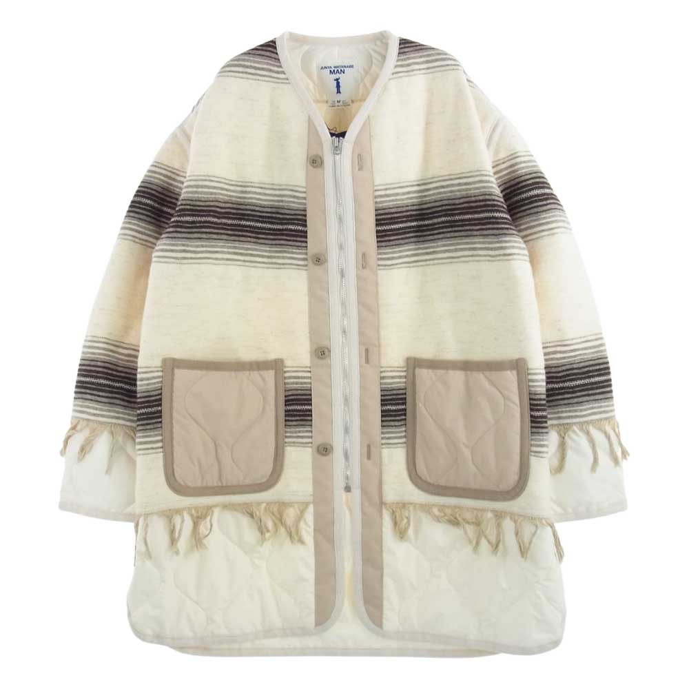 JUNYA WATANABE COMME des GARCONS MAN ジュンヤワタナベコムデギャルソンマン Jay Kay ジャミロクワイ ジェイケイ 22AW WJ-J001-051 メキシカンサラべ エステルタフタ ライナー ジャケット オフホワイト系【新古品】【未使用】【中古】