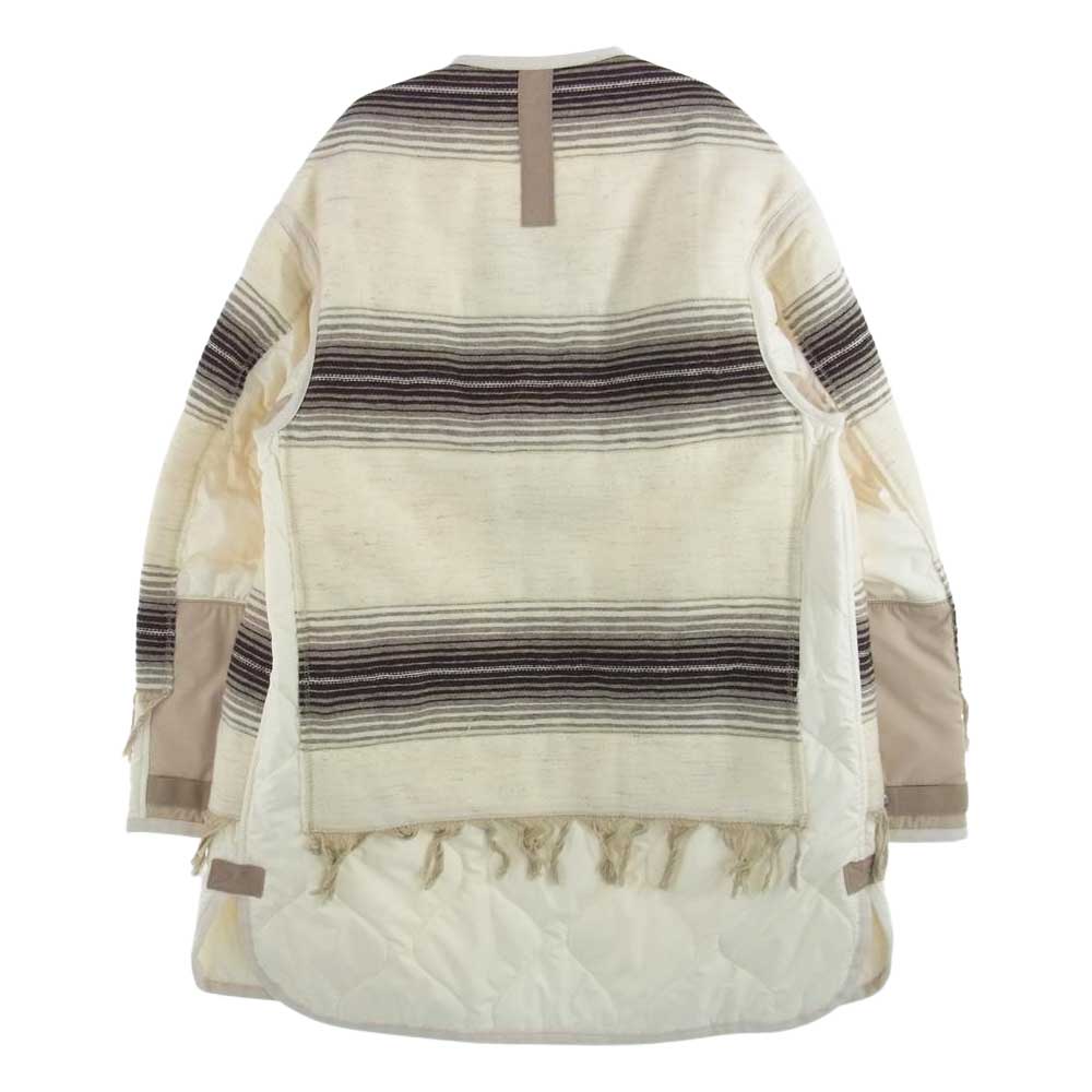 JUNYA WATANABE COMME des GARCONS MAN ジュンヤワタナベコムデギャルソンマン Jay Kay ジャミロクワイ ジェイケイ 22AW WJ-J001-051 メキシカンサラべ エステルタフタ ライナー ジャケット オフホワイト系【新古品】【未使用】【中古】