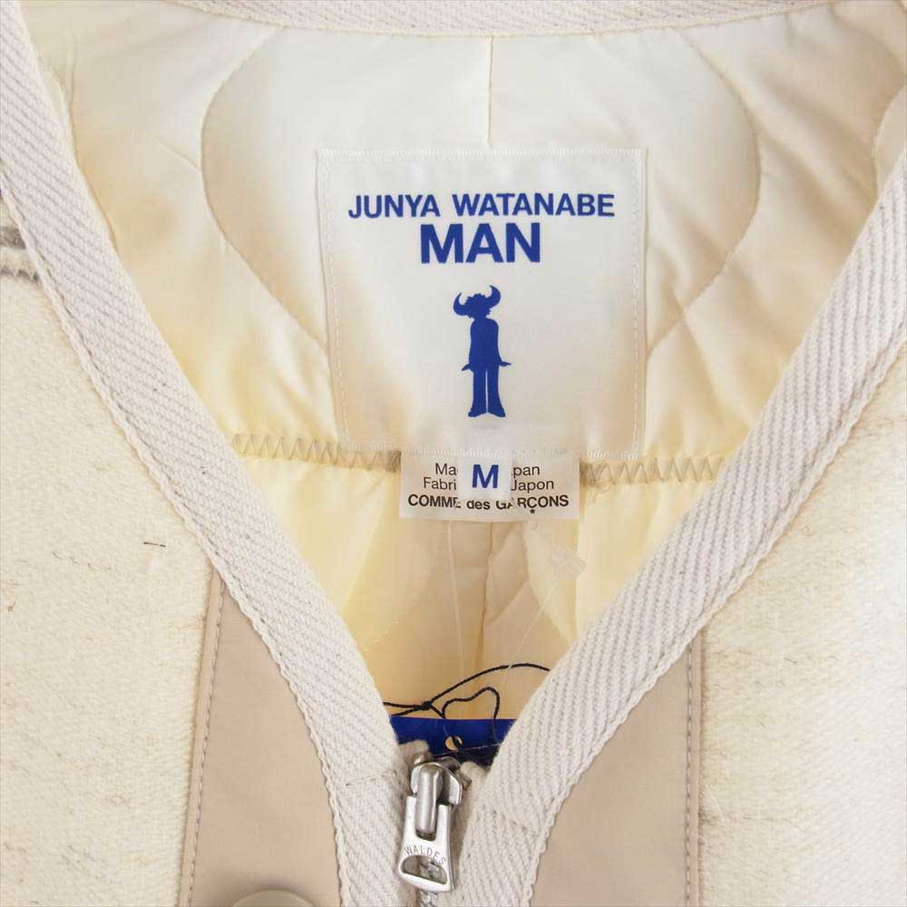 JUNYA WATANABE COMME des GARCONS MAN ジュンヤワタナベコムデギャルソンマン Jay Kay ジャミロクワイ ジェイケイ 22AW WJ-J001-051 メキシカンサラべ エステルタフタ ライナー ジャケット オフホワイト系【新古品】【未使用】【中古】