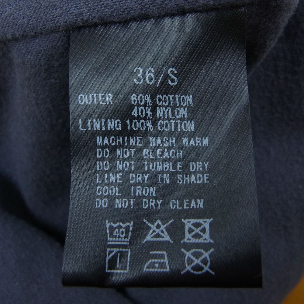 トロフィークロージング Box Logo Warm Up Jacket 60/40 クロス コーチ ジャケット  イエロー系 36【中古】
