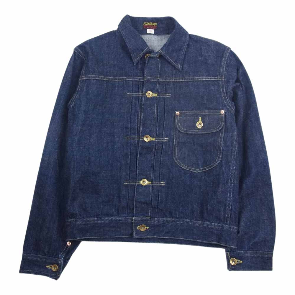 AT LAST アットラスト LOT147J  インディゴ デニム ジャケット インディゴブルー系 36【中古】