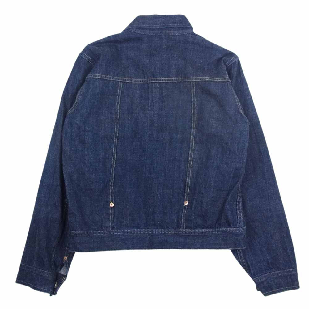 AT LAST アットラスト LOT147J  インディゴ デニム ジャケット インディゴブルー系 36【中古】