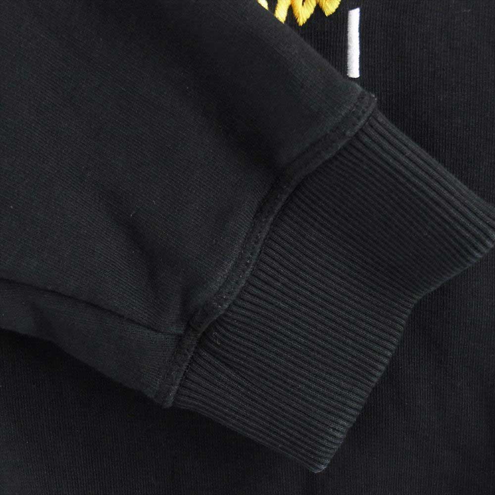 KENZO ケンゾー タイガー刺繍 クルーネックスウェット トレーナー ブラック系 L【中古】