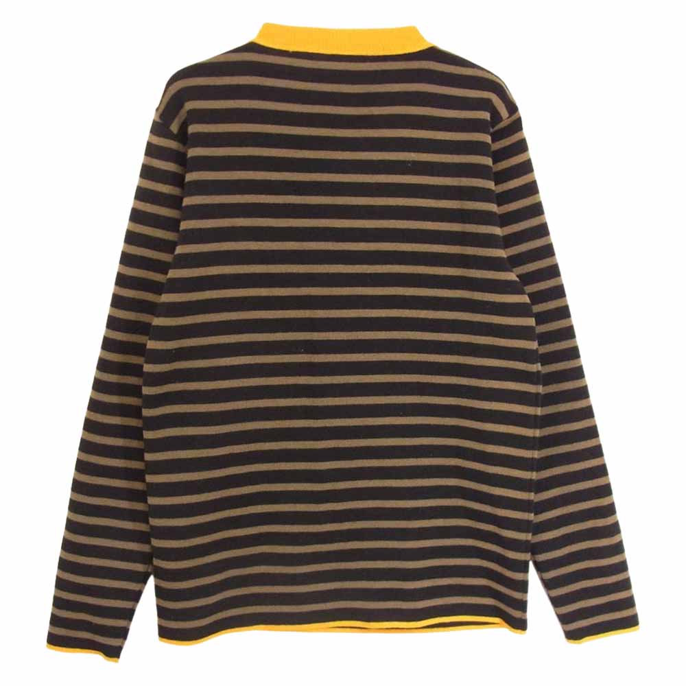 COMME des GARCONS コムデギャルソン W16500 SHIRT S.N.S HERNING ボーダーニット ニット セーター ブラック系 S【中古】