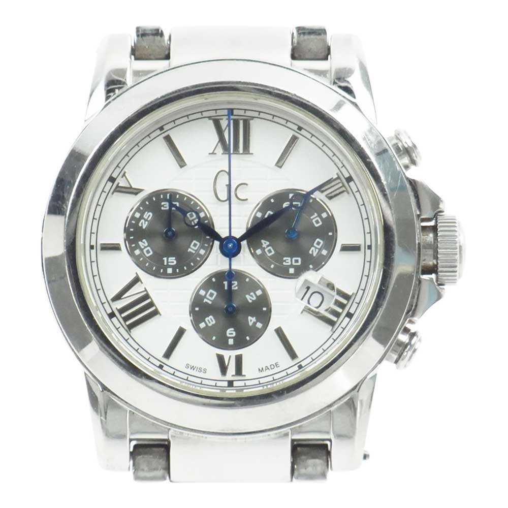 ジーシー  クロノグラフ ウオッチ シルバー系【中古】