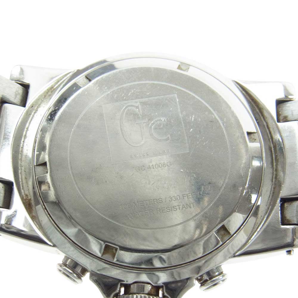 ジーシー  クロノグラフ ウオッチ シルバー系【中古】
