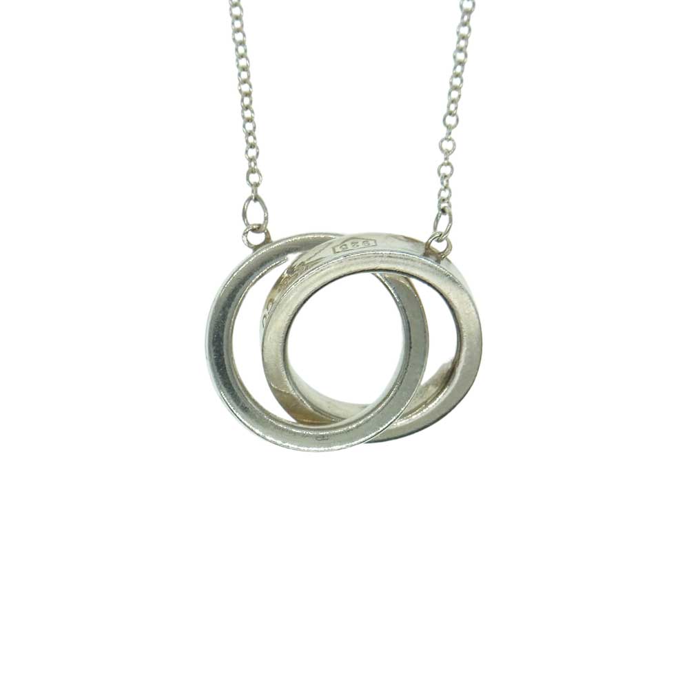 TIFFANY&Co. ティファニー インターロッキング サークル ネックレス  シルバー系【中古】
