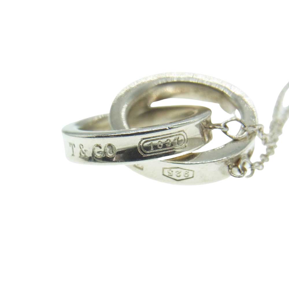 TIFFANY&Co. ティファニー インターロッキング サークル ネックレス  シルバー系【中古】