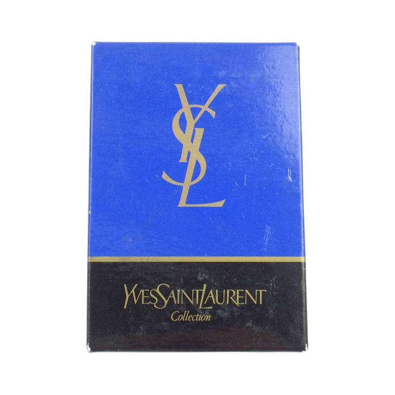 YVES SAINT LAURENT イヴサンローラン ヴィンテージ YSL ロゴ ゴールドカラー ネックレス ペンダント   ゴールド系【中古】