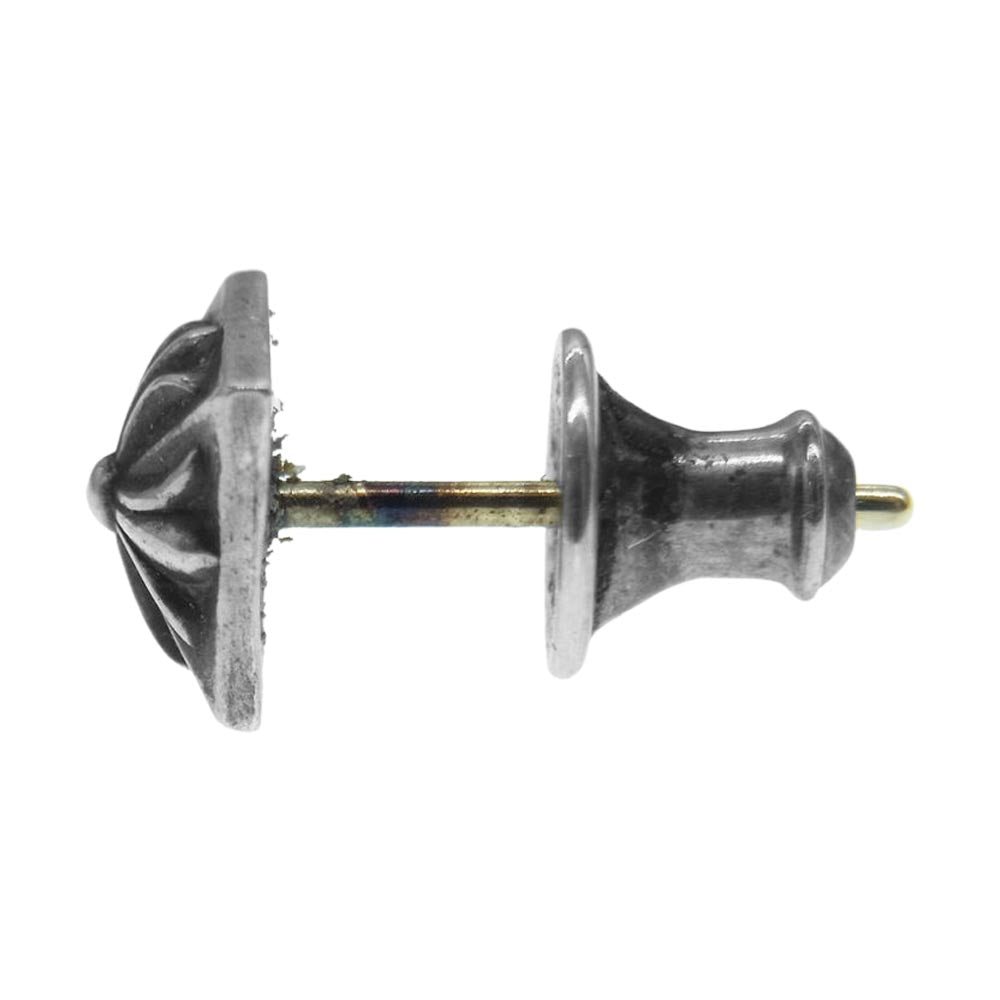 CHROME HEARTS クロムハーツ（原本無） STUD PYRAMID PLS ピラミッド スタッド ピアス シルバー系【中古】
