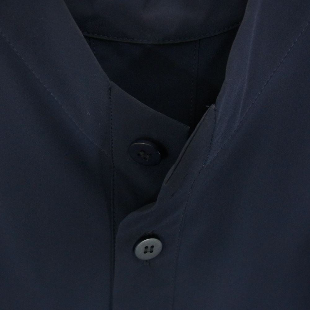 ISSEY MIYAKE イッセイミヤケ 22SS HP21FJ312 HOMME PLISSE オムプリュス シャツ STRETCH SHIRT ストレッチ シャツ ネイビー系 3【中古】