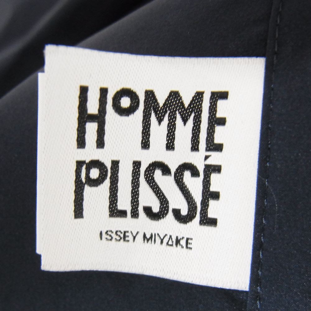 ISSEY MIYAKE イッセイミヤケ 22SS HP21FJ312 HOMME PLISSE オムプリュス シャツ STRETCH SHIRT ストレッチ シャツ ネイビー系 3【中古】