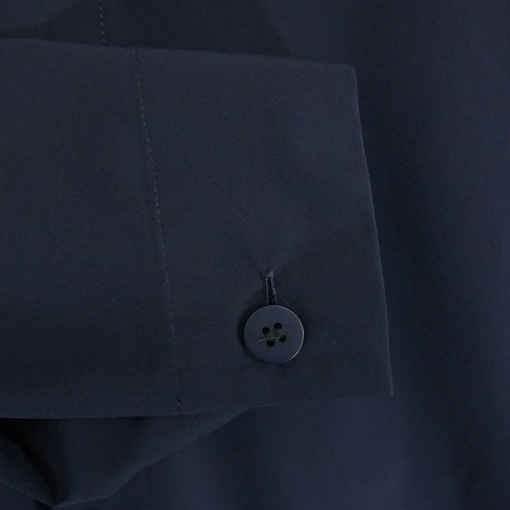 ISSEY MIYAKE イッセイミヤケ 22SS HP21FJ312 HOMME PLISSE オムプリュス シャツ STRETCH SHIRT ストレッチ シャツ ネイビー系 3【中古】