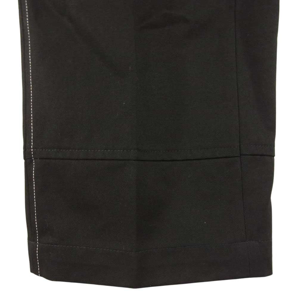 オーエーエムシー 22AW 22A28OAU42 DUSK TROUSERS ステッチ スラックス パンツ ブラック系 30【中古】
