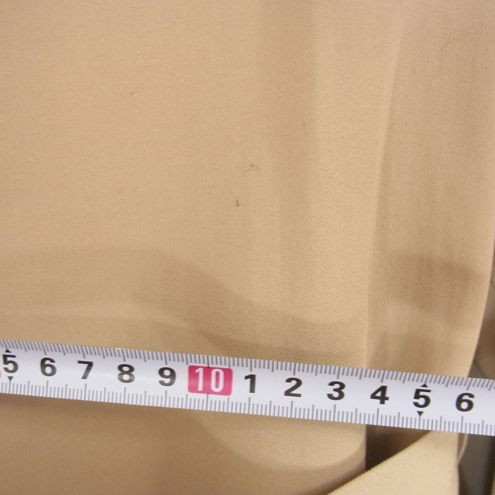 エブール 3110200014 3246 ノーカラー トレンチコート ベージュ系 38【中古】