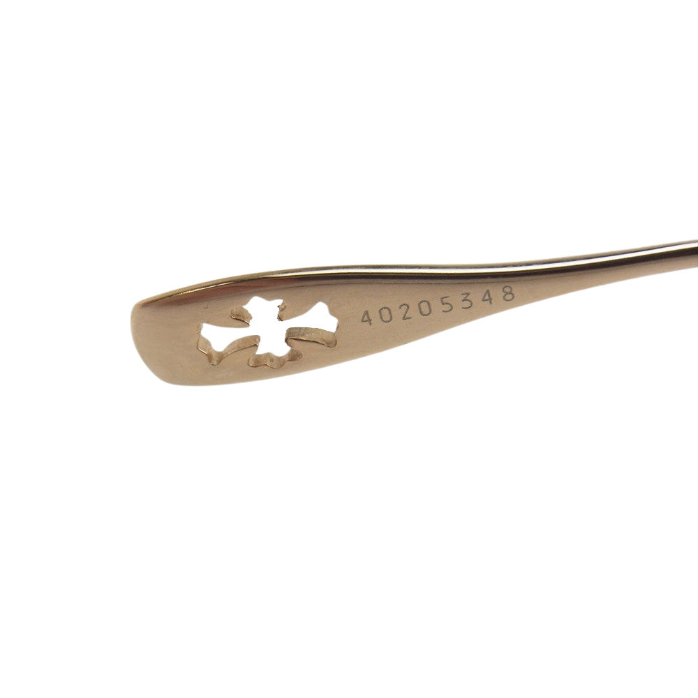 CHROME HEARTS クロムハーツ（原本無） STEPPIN' BLU ティアドロップ サングラス ゴールド系【中古】