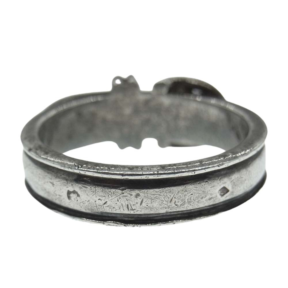HERMES エルメス サンチュール ベルト リング  シルバー系 13号【中古】